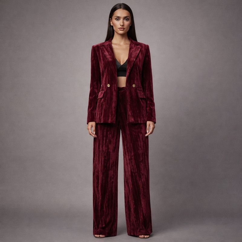Ruby Velvet 2 Piece Set