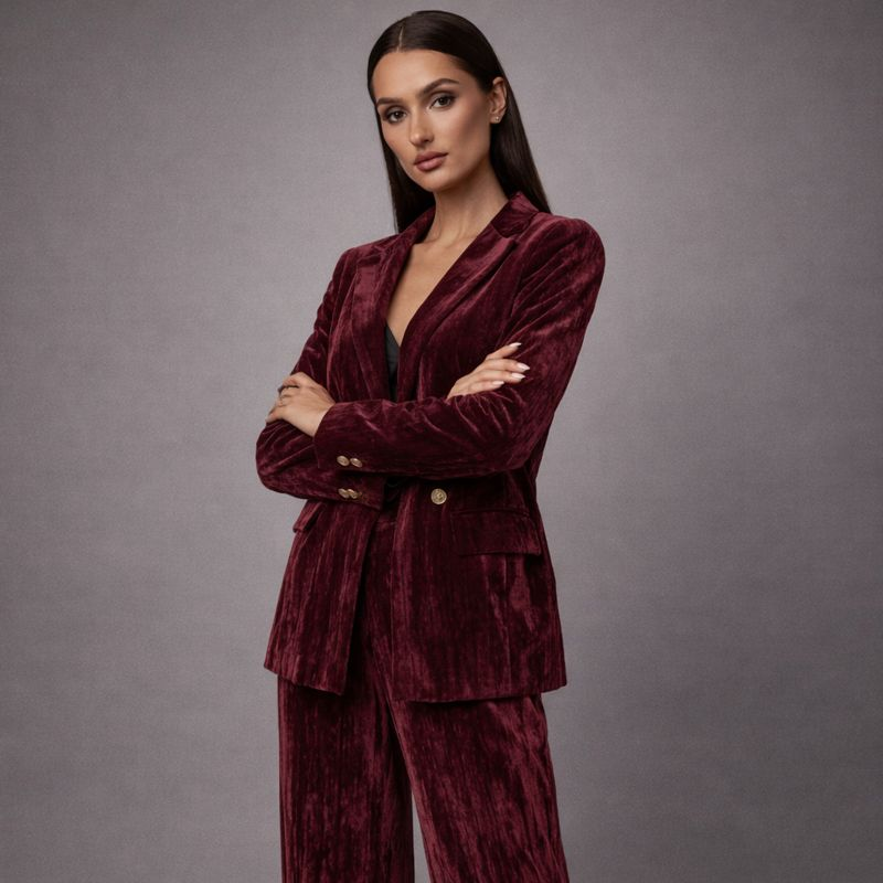Ruby Velvet 2 Piece Set