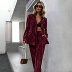 Ruby Velvet 2 Piece Set