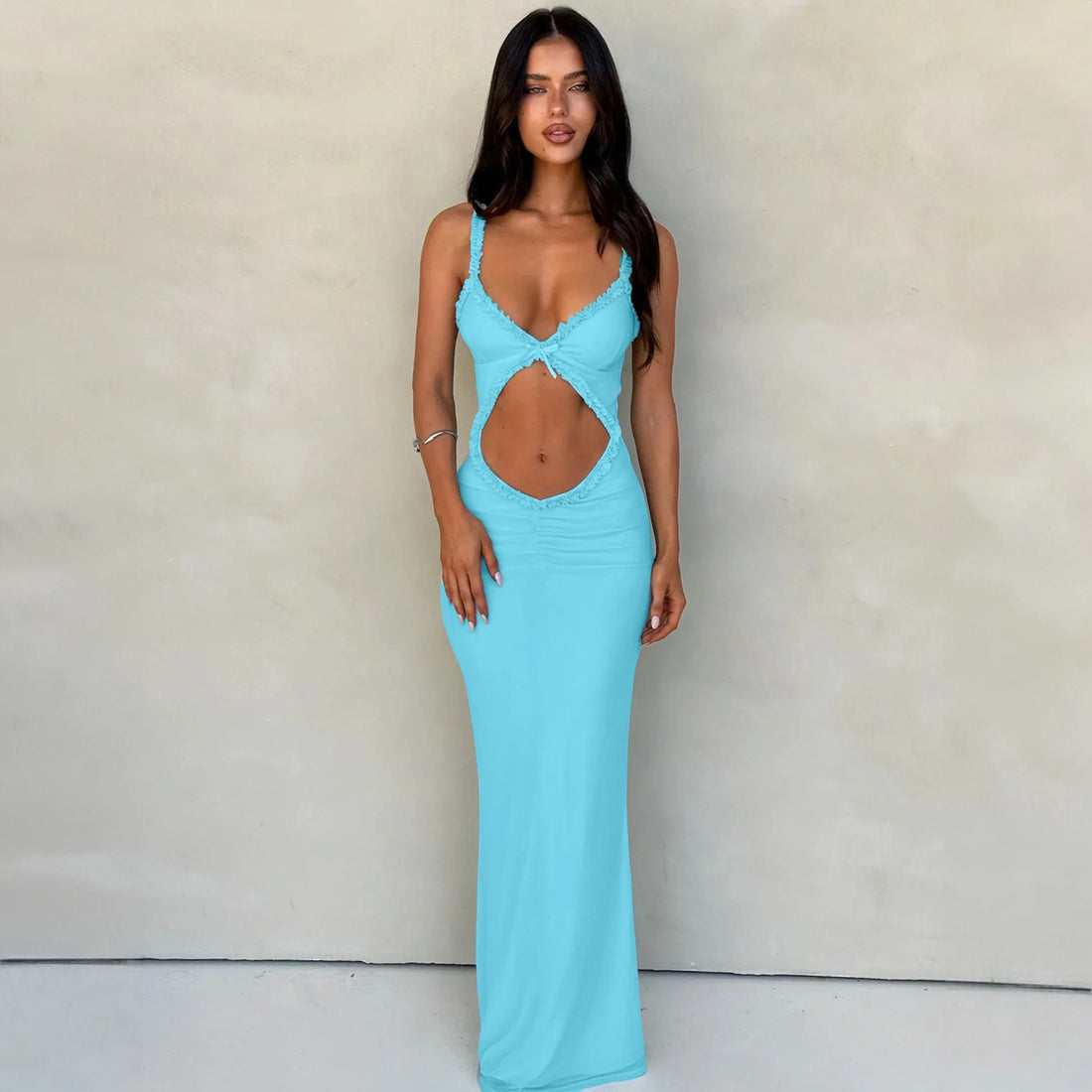 Livia | Cut-Out Maxi Jurk