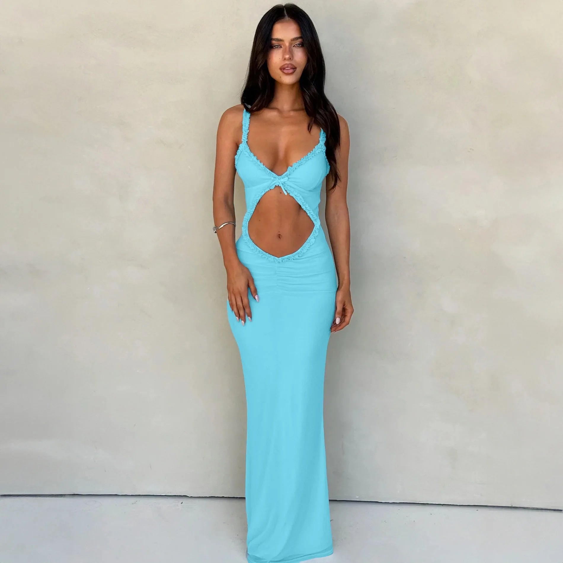 Livia | Cut-Out Maxi Dress 