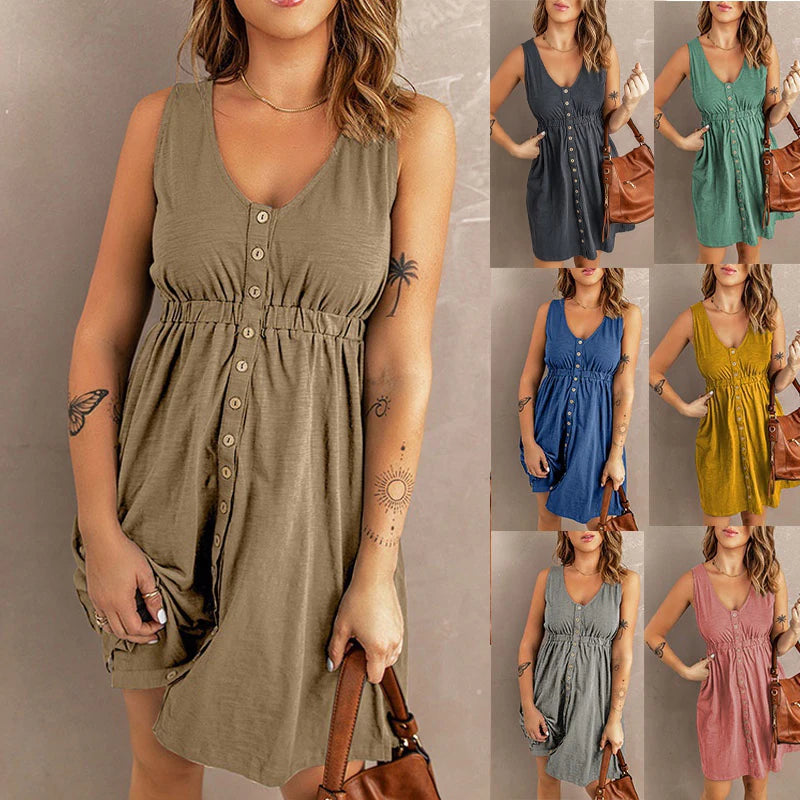 Mira | Everyday Dress with Elastic Waist