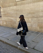 Isabelle | Fringe Wool Coat