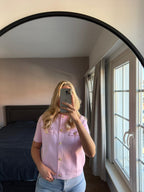 Faye | Short Sleeve Knit Vest