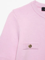 Faye | Short Sleeve Knit Vest