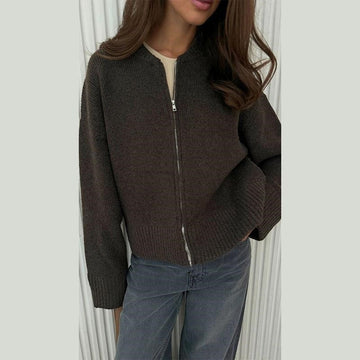 Olivia | Gebreide Zip Cardigan