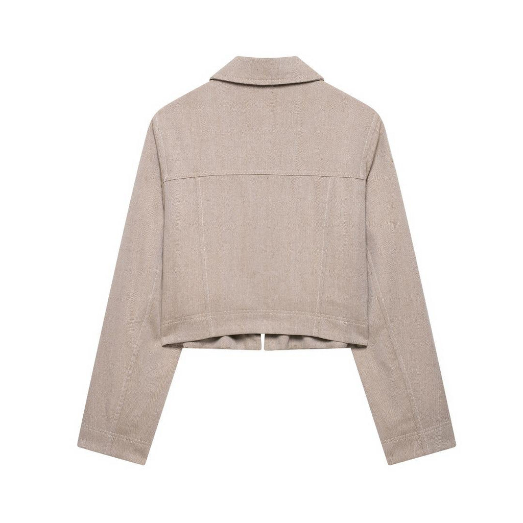 Elara | Taupe Suit Set