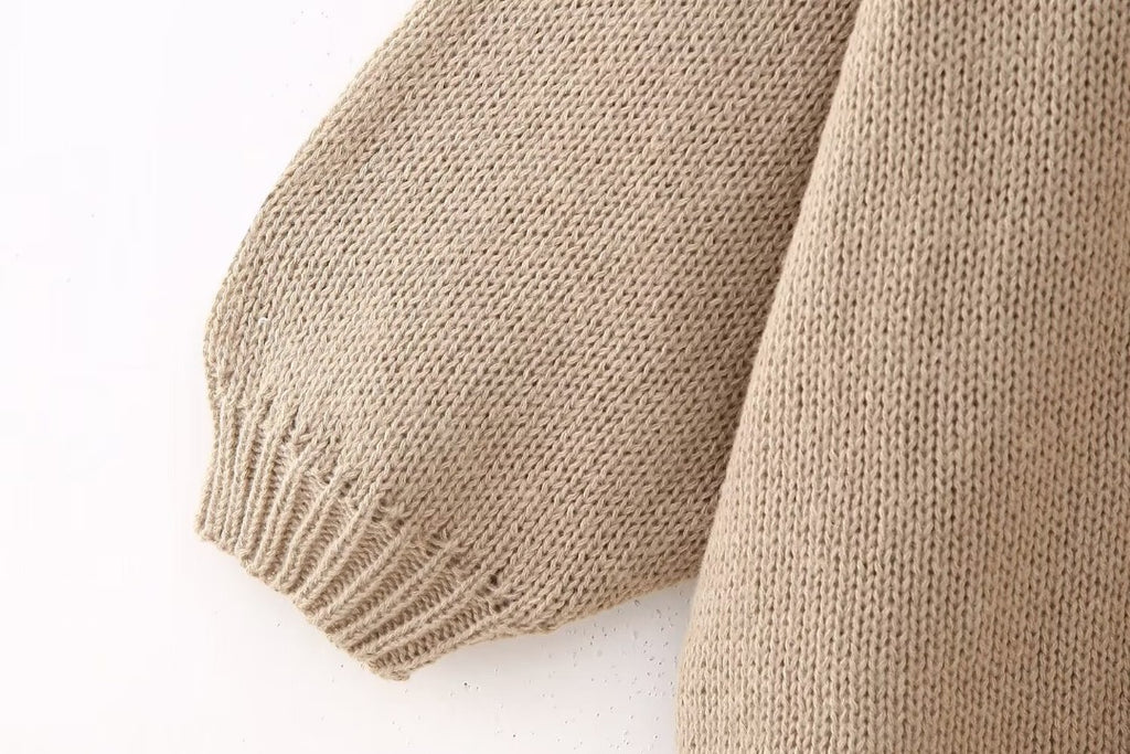 Noémie | Oversized Knitted Cardigan