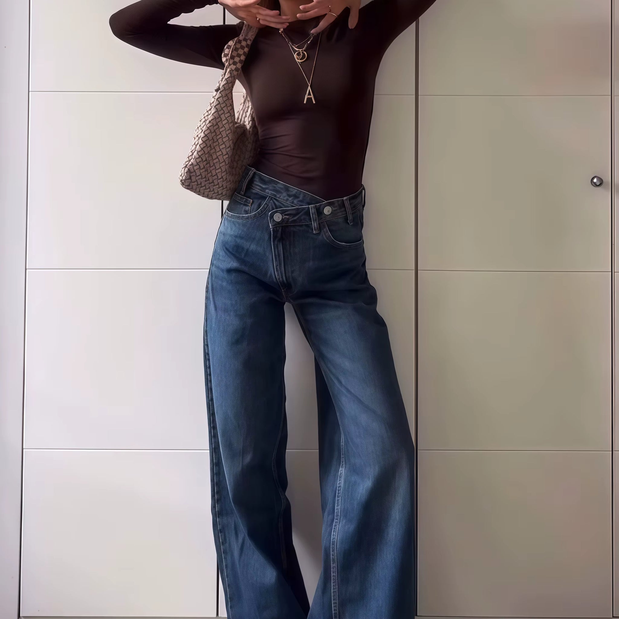 Julie | Wide Leg Jeans – High Waist