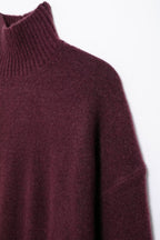 Isla | Knitted High Neck Sweater