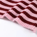 Striped Long Sleeve Polo