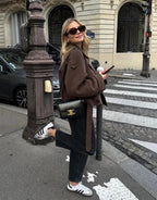 Fleur | Cropped Wool Coat