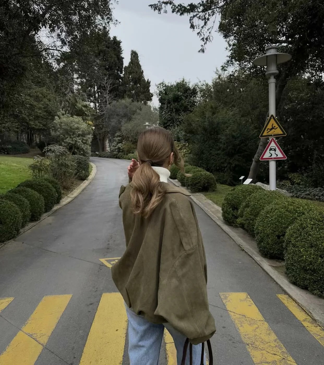 Mila Oversized Suede Jacket