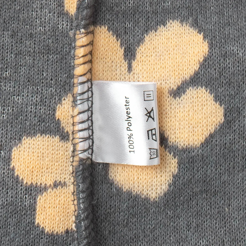 Floral Fleece Pullover