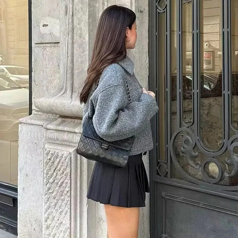 Jana | Cropped Wool Jacket