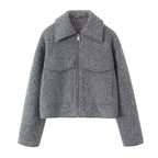 Jana | Cropped Wool Jacket